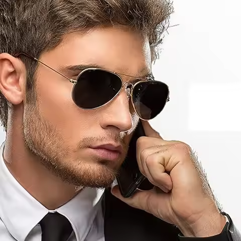 Aviator Sunglasses for Men Women Classic Polarized UV400 Protection