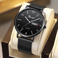 Xiaohongshu Live Dizi Jam Tangan Pelajar Lelaki Kuarza Jam Tangan Kalis Air Dail Besar Jam Tangan Le