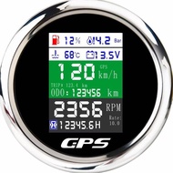 Speed 85mm Instrument Water Temperature 6 in 1 Hour Voltage Liquid Level Combination Speed Oil Press