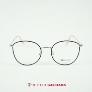 Optik Saudara - Korean Eyeglass Frames - Round Glasses F OL ZANEN BLK|SLV 52