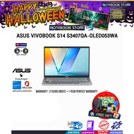 [ผ่อน0%10ด.]ASUS VIVOBOOK S14 S3407QA-OLED053WA/Snapdragon X X1-26-100/ประกัน 3 YEARS Onsite+1Y Perf