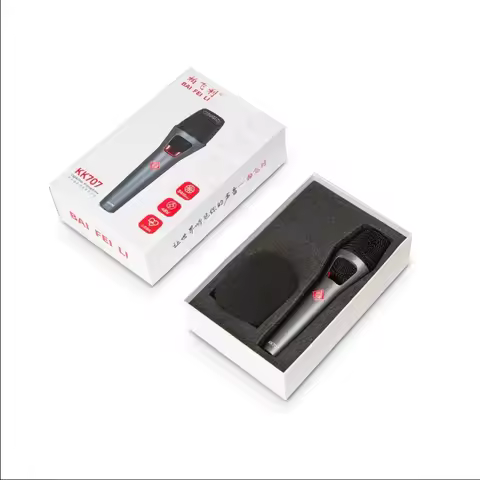 Handheld Mic Performance Recording Studio For Live Podcasts On Tiktok Youtube KK707 Professional Met