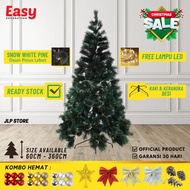 Christmas TREE Needles Height 1,8 Meters 1.8 / 6 FT SNOW WHITE PINE TREE Pinus