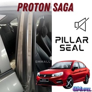 PROTON SAGA Car Door Middle Pillar Door Rubber Seal Strip Soundproof Dustproof Adhesive Saga Makeup 