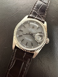 🌈🌈新返貨啦🌈🌈Vintage Rolex DayDate 18239🩶原裝灰面 淨錶 連原裝Rolex鋼扣🩶VU2999（廣華街店）