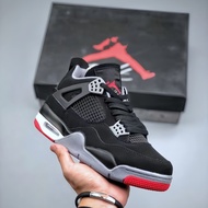Women's Black Red Large Basketball Shoes Men's White Electric Paris University Mom aj4 Cement Blue S