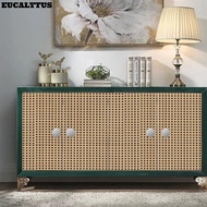 EUCALYTUSS Wall Sticker,  Rattan Self-adhesive Wallpaper, PVC Removable Waterproof Furniture Renovat
