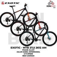 Sepeda Gunung Mtb 27.5 Exotic 2612 Am 9 Speed Alloy Promo Murah 2612Am