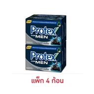 (แพ็ก 4 ก้อน)สบู่ protex โพรเทคส์ สบู่ก้อน ฟอร์เมนชาร์โคล 60 กรัม