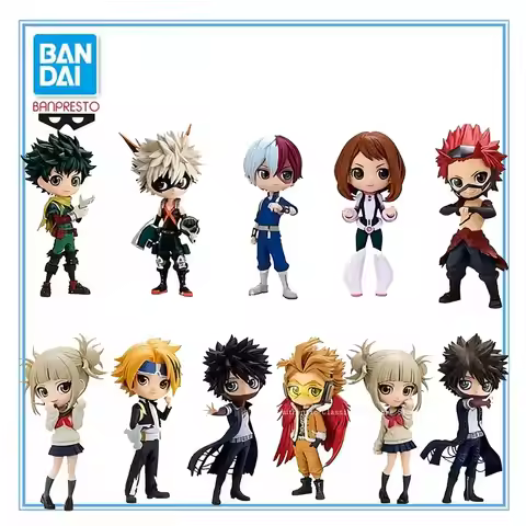 In Stock Bandai Banpresto QPosket My Hero Academia Bakugou Katsuki Deku Todoroki Shoto Himiko Toga D