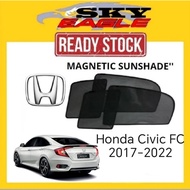 HONDA CAR FULLY MAGNETIC SUN SHADE (4PCS)