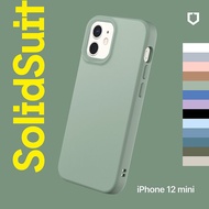 RHINOSHIELD 犀牛盾 iPhone 12 mini 5.4吋 SolidSuit 經典防摔背蓋手機保護殼-經典款紫羅蘭色