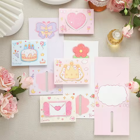 Korean Birthday Card Hand-Assembled Cute Blessing Card 3d Pop-Up Greeting Card 3d For Gift Invitatio