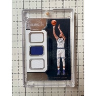 2018-19 Panini Dominion Reigning 3s Game Worn Stephen Curry /75 RT-SCY Warriors