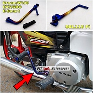 Kick Starter EX5 DREAM Pedal Blue Titanium GBO GBOJ W100R W100 LC135 SRL115 Fi W125 W110 Accessories