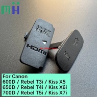 Copy For Canon 600D 650D 700D USB Port Rubber Cover Cap HDMI MIC Interface Terminal Lid Door Rebel T