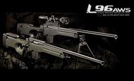 【KUI酷愛】日本馬牌 Marui L96 AWS 手拉空氣槍『黑色、綠色』AWP狙擊槍、BB槍~6558、6559