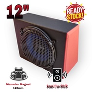 Paket Combo Speaker Subwoofer 12 Inch CM 1278 Plus Box 12 Inch & Tutup