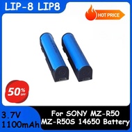 3.7V 1100mAh LIP-8 LIP8 Replacement lithium battery for SONY MZ-R50 MZ-R50S 14650 Battery