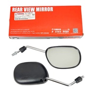 YAMAHA SIDE MIRROR CHROME BLACK Y15 / LC135 / NVX155 / SRL115 /SRL110 /Y125 /Y100/FZ150 /EGO-S