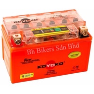 KOYOKO MOTORCYCLE BATTERY YTZ10S (BTZ10S) 12V8.6AH/10HR