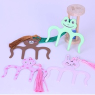 Bookmark Metal M-Shaped Music Score Clip Creative Color Piano Score Paging Cute Animal Cartoon Music