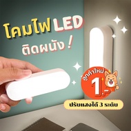 《WRM》หลอดไฟแบ็คดรอปเป่าลม LED DEMA  หลอดไฟไฟอ่านหนังสือโต๊ะข้างเตียงปรับได้ถึง3ระดับโคมไฟไร้สาย