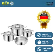 POT AND PAN SET 4 Piece NOBINOX PLANUM NX800