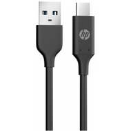 Cáp sạc và truyền dữ liệu HP USB-A to USB-C Fabric DHC-TC102 9YF25AA (2m) ( Đen) - Hàng chính hãng H