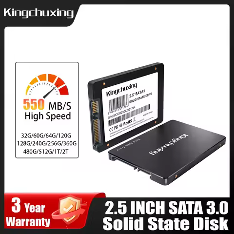 Kingchuxing Wholesale 5 pcs Internal Ssd Hard Drives Retail 1pcs Of 2.5 Sata 2TB Ssd 128gb 512gb Dis