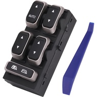 Obaee Front Left Driver Side Power Master Window Switch Compatible with Lincoln Town Car 2003 2004 2