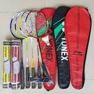 Badminton Racket Ready-to-Use Quality Badminton Racket (21 lbs String Pull)