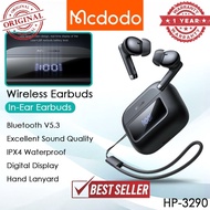 Mcdodo HP-329 TWS Wireless Earbuds Lanyard Portable Headphone Digital Display Mcdodo Bluetooth Earbu