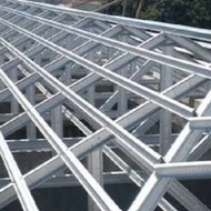galvalum atap / baja ringan / canal C 75 (pemasangan /m2)