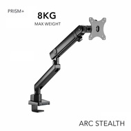 Prism+ ARC Stealth Single VESA Monitor Arm Stand