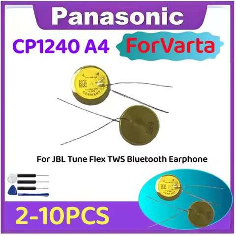New CP1240 A4 1240 3.7V 54mAh earbuds Battery for JBl Tune Flex TWS Wireless Bluetooth Earphone +fre