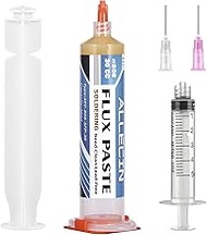 ALLECIN Solder Flux 808 30CC 30mL Need to Clean Tin Soldering Fluxes Paste Liquid Syringe for Electr