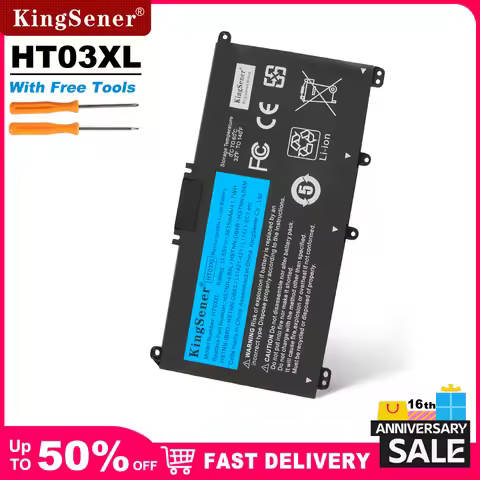 KingSener HT03XL Battery For Pavilion HP 14-CE0025TU 14-CE0034TX 15-CS0037T 250 255 G7 HSTNN-LB8L L1
