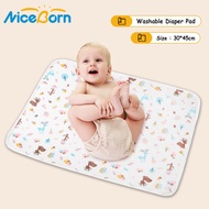 NiceBorn Diaper Pad Baby Changing Pads Baby Diaper Foldable Mattress Washable Nappy Waterproof Mattress Portable Bedsheet Knitted Cotton Pad Easy-to-Wipe-Clean Diaper Travel Pad Floor Mat Changing Pad for Baby Toddlers Children Adults Pets