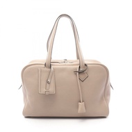 HERMES Victoria 35 手提包 K Taurillon Clemence Gristourterelle 二手 SHW