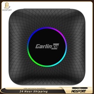 【HOSPORT】Wireless CarPlay Android Auto Smart Box WiFi 2.4+5G Adapter Wireless Android 13.0 โมดูลอัจฉ