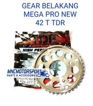 GEAR GIR BELAKANG TDR MEGAPRO CB 150 R CBR VERZA SONIC GTR 428 41 42 43 44 45 46