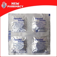 Panadol Soluble 4 Tablets Original Paracetamol 500mg