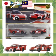Hot Wheels Premium 2-Pack Porsche 935 & 2018 Porsche 935 Die-Cast Cars Red [JHW51] [Direct from Japa