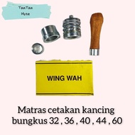 Mattress Wing Wah Button Wrap Mold/ Size 32 36 40 44 60