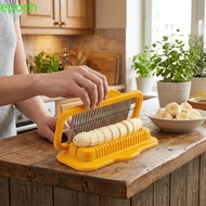 EPOCH Ham Slicer, Manual Efficient Banana Slicer, Creative Stainless Steel Time-Saving Sausage Cutte