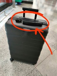Fix your Muji travel carry hard case 無印良品手提箱 original factory black color suitcase handle for broken luggage, brand new repair. other size color available, environmentally friendly 啞光黑色硬殼行李箱維修更換喼手把 Delsey Samsonite American Tourister Elle Antler baggage