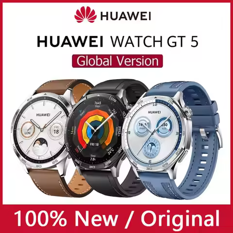 HUAWEI Watch GT 5 Smartwatch,Watch GT5 Pro,Global Version, Buit-in Map,Replay Message,compatible wit