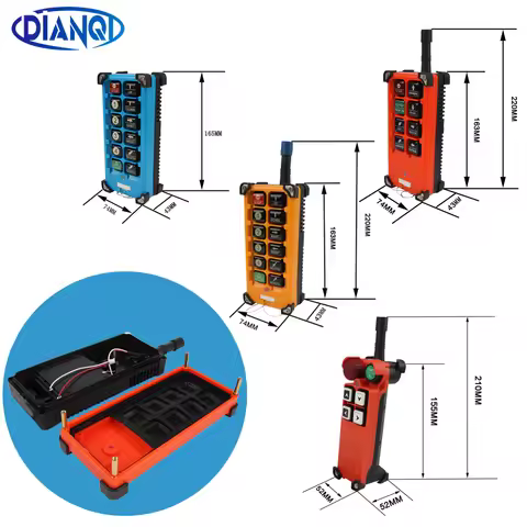 only 1 transmitter housing：F21-4S/E1/E1B/E2B-8 F23-BB electric hoist Wireless switches industrial Ra