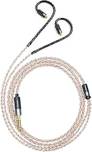 MMCX Plug 5N OFC Copper+Graphene Earphone Replacement Cables for SHURE SE846 SE535 SE425 Xelento Rem